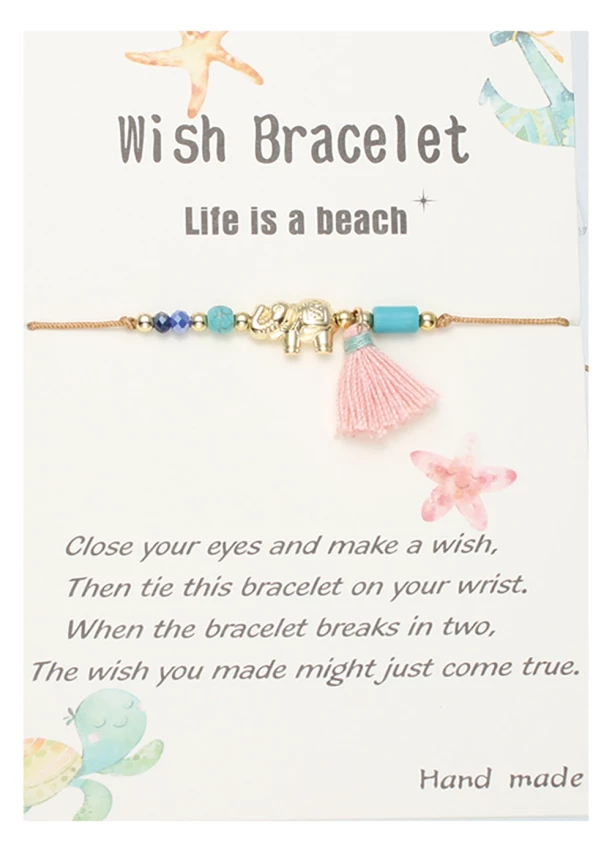 Bulk 144 Pcs. Make Your Wish Come True Bracelets